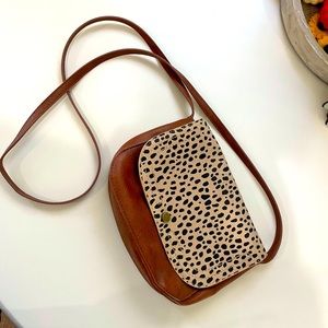Crossbody printed purse